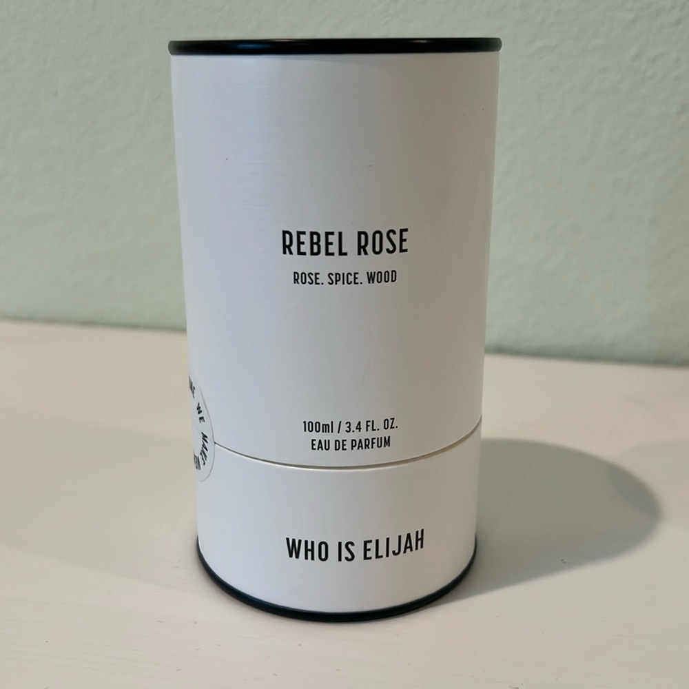 Unopened WHO IS ELIJAH REBEL ROSE EAU DE PARFUM